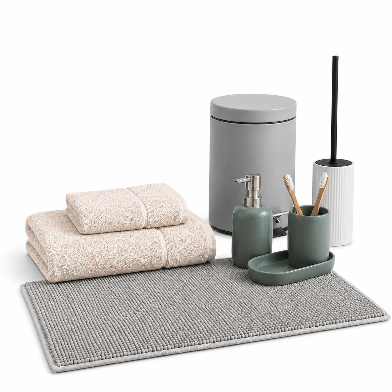 Blue & Sage Bathroom Starter Pack