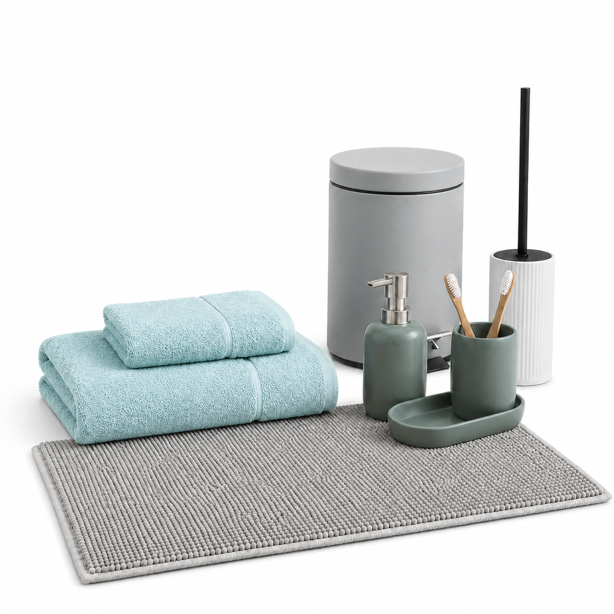 Blue & Sage Bathroom Starter Pack